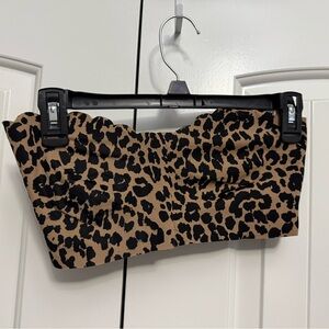Bandeau Bra (Cheetah/animal print)